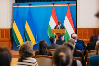 Ruanda delegációját fogadta a Magyar Diplomáciai Akadémia
