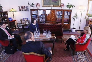 Azeri házelnök asszony látogatása