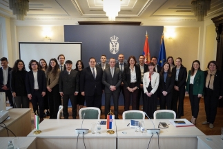 Az MDA hallgatói sűrű napot töltöttek Belgrádban